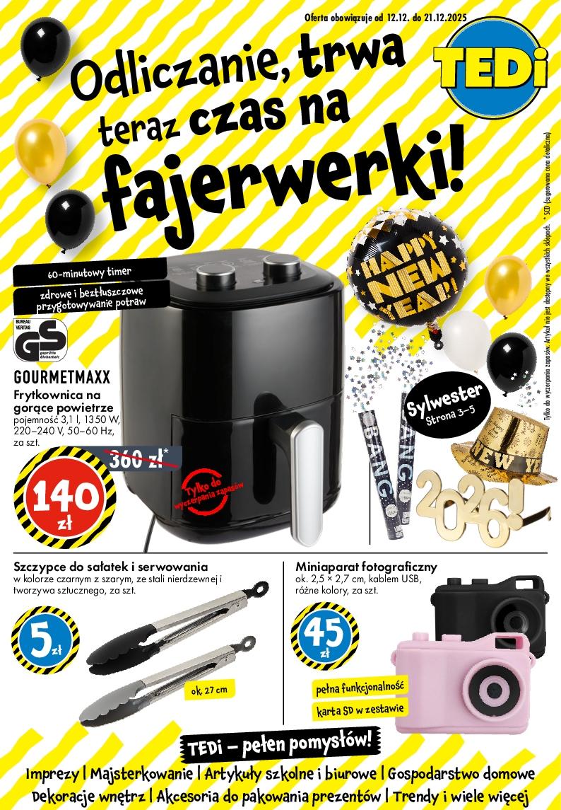 Gazetka promocyjna TEDi do 21/12/2025 str.1