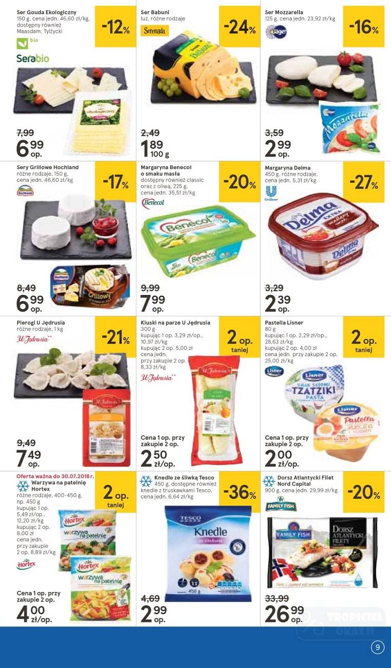 Gazetka promocyjna Tesco do 01/08/2018 str.9