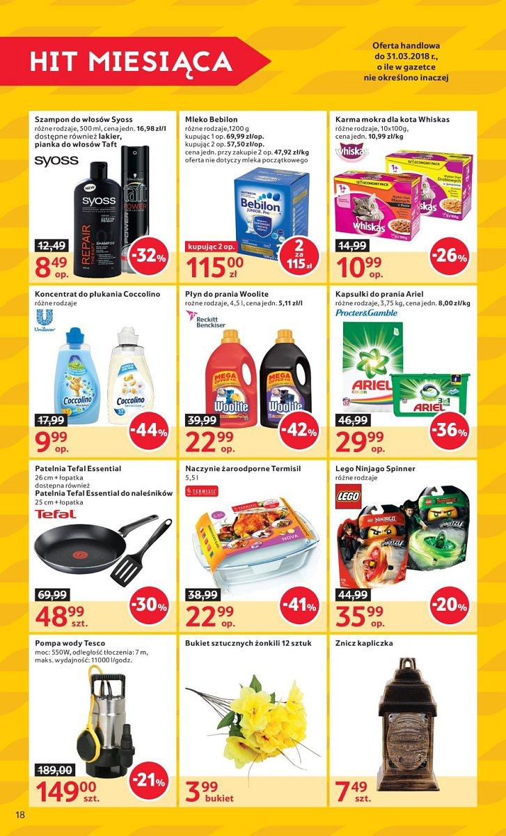 Gazetka promocyjna Tesco do 14/03/2018 str.18