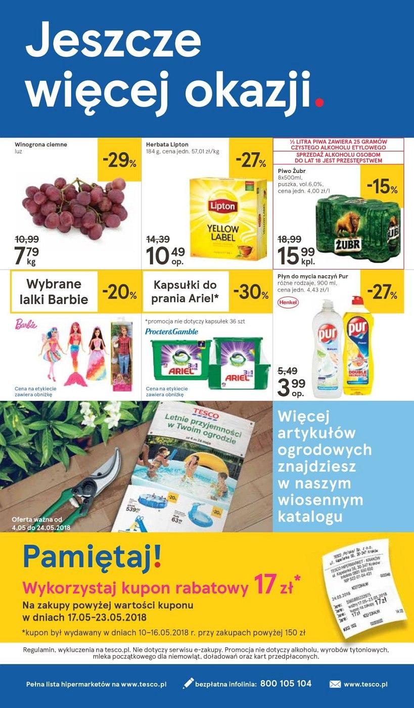 Gazetka promocyjna Tesco do 23/05/2018 str.32