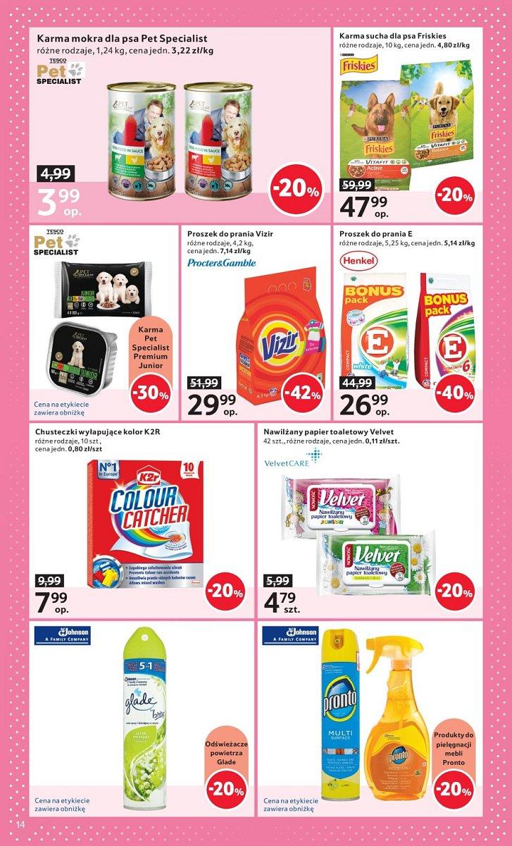 Gazetka promocyjna Tesco do 14/03/2018 str.14