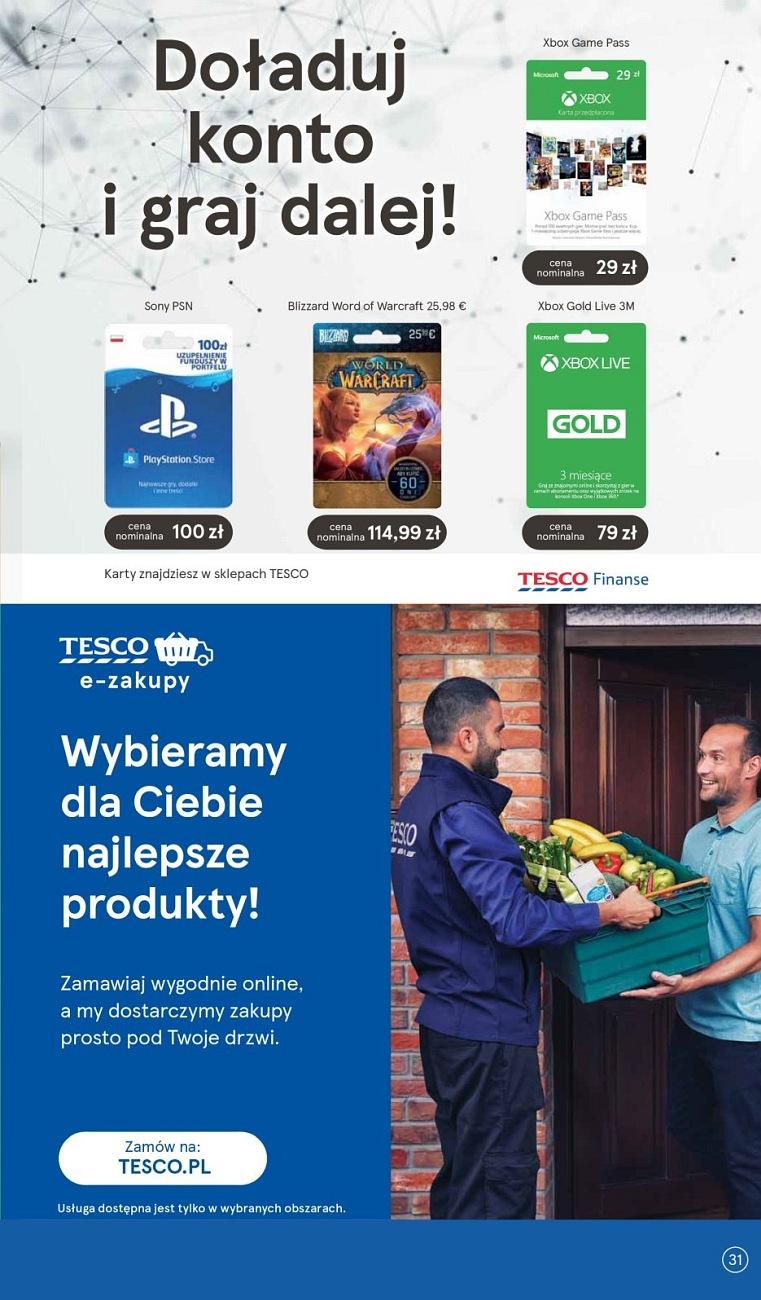 Gazetka promocyjna Tesco do 16/05/2018 str.31