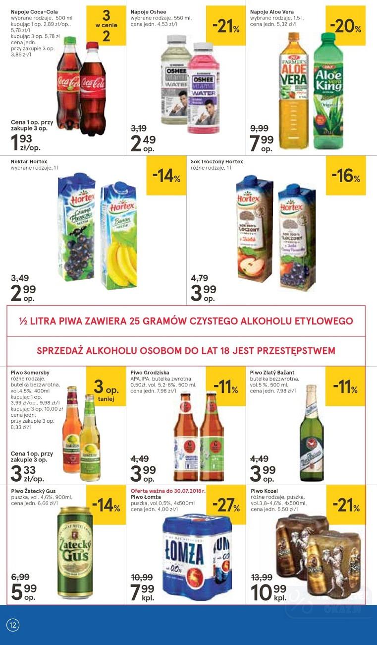 Gazetka promocyjna Tesco do 01/08/2018 str.12