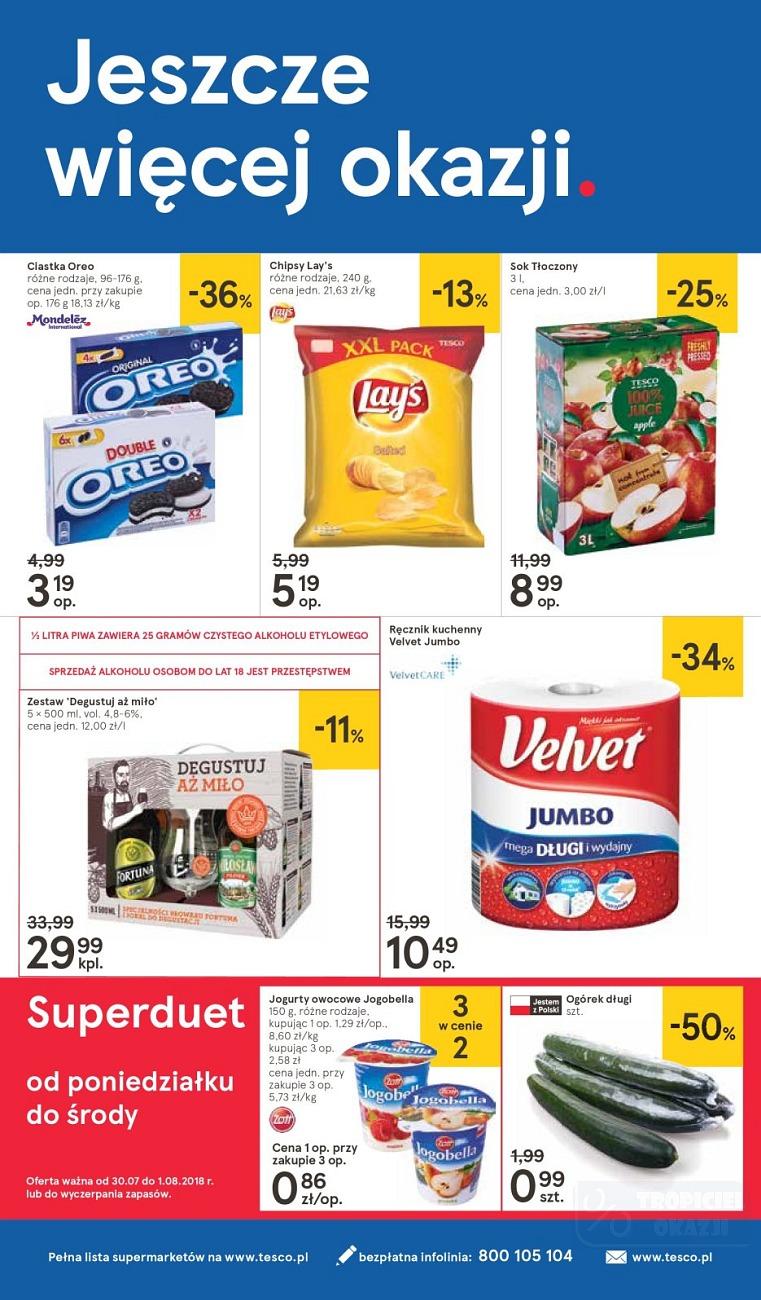 Gazetka promocyjna Tesco do 01/08/2018 str.12