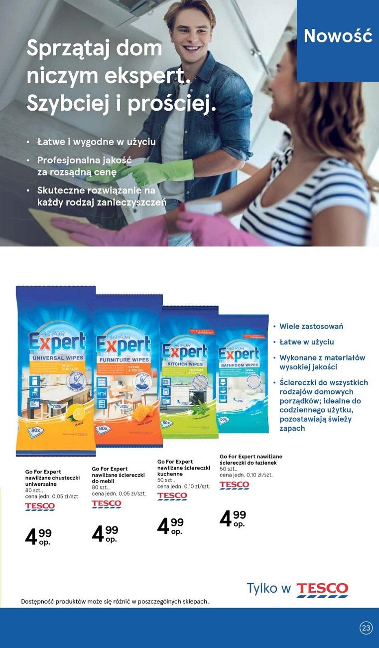 Gazetka promocyjna Tesco do 16/05/2018 str.23