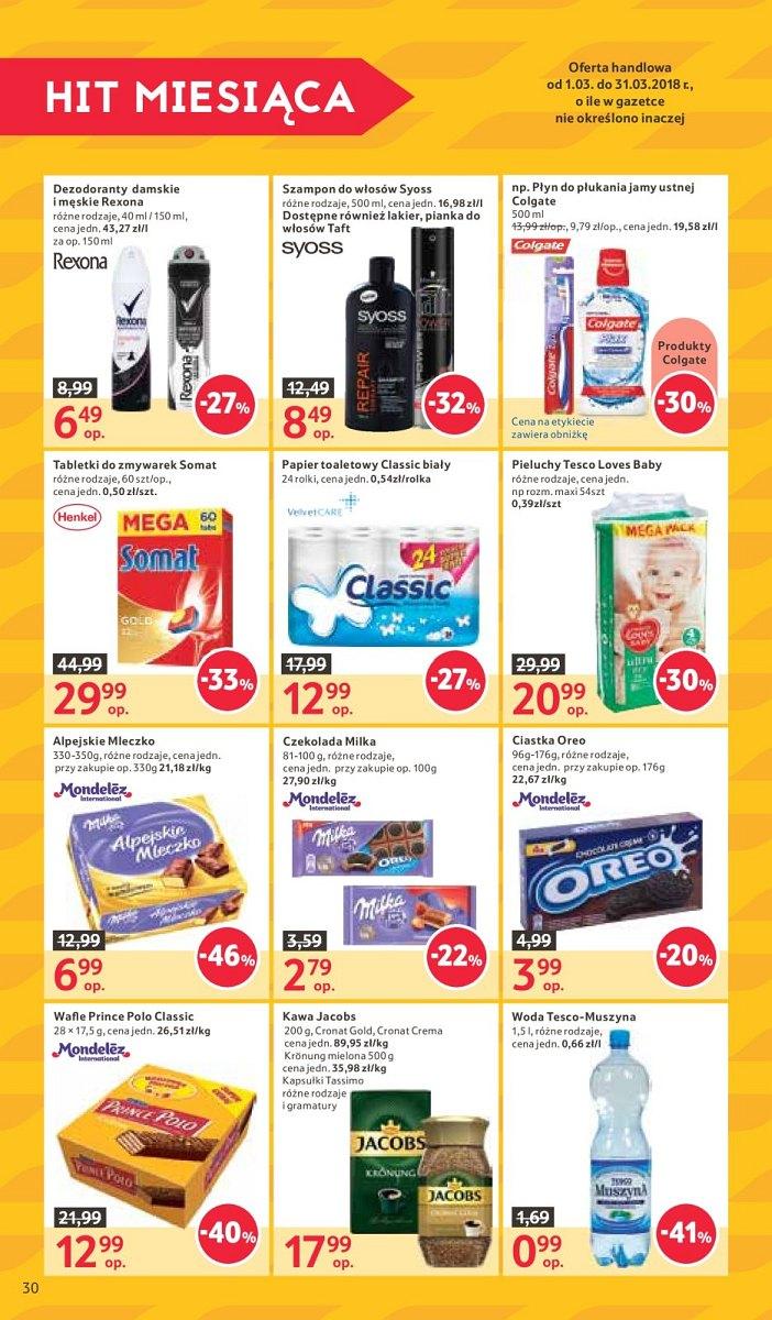 Gazetka promocyjna Tesco do 07/03/2018 str.30