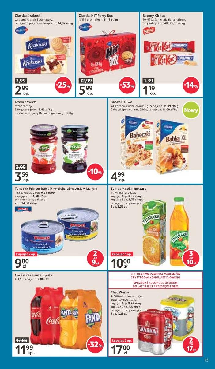 Gazetka promocyjna Tesco do 07/03/2018 str.15