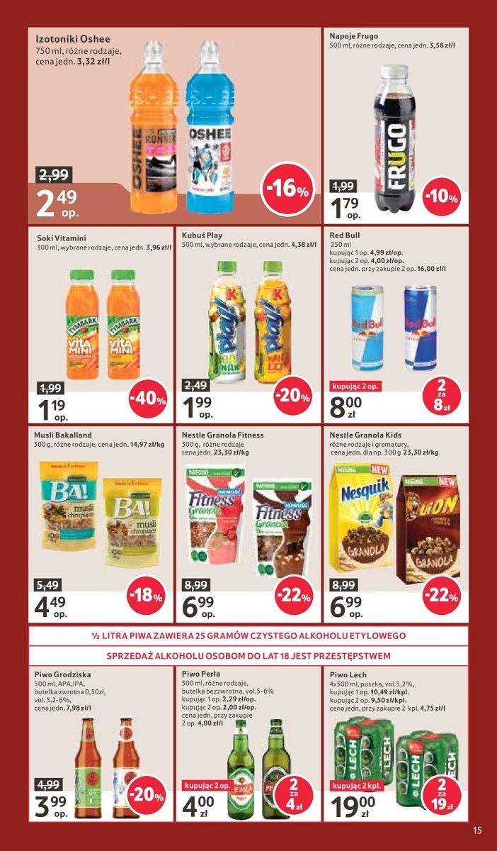 Gazetka promocyjna Tesco do 14/02/2018 str.15