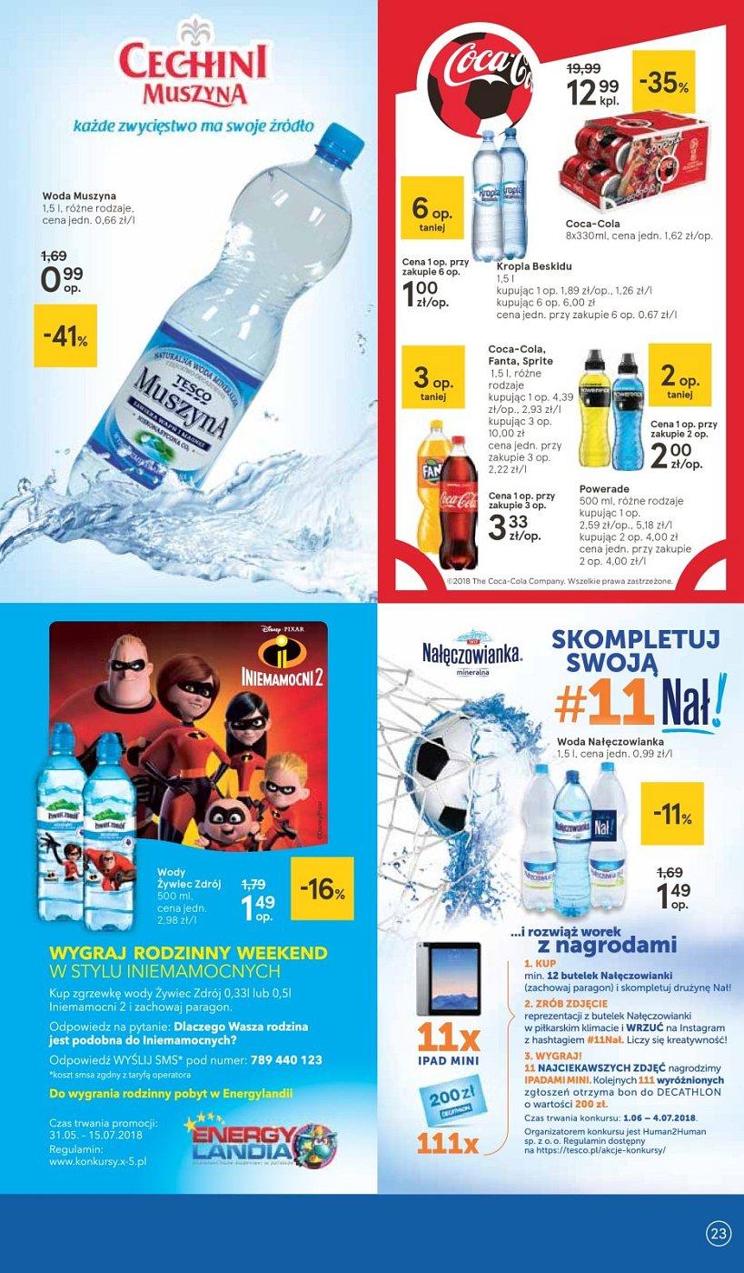 Gazetka promocyjna Tesco do 06/06/2018 str.23