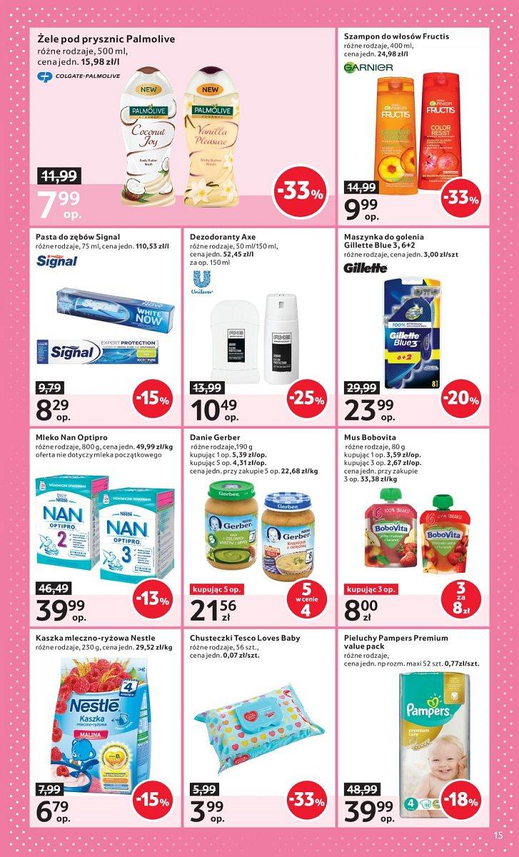 Gazetka promocyjna Tesco do 14/03/2018 str.15