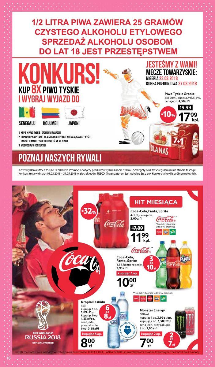 Gazetka promocyjna Tesco do 31/03/2018 str.18