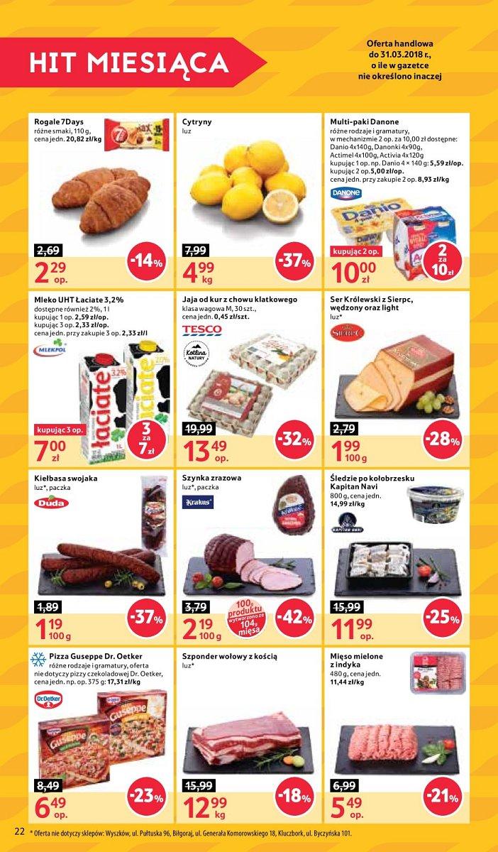 Gazetka promocyjna Tesco do 31/03/2018 str.22