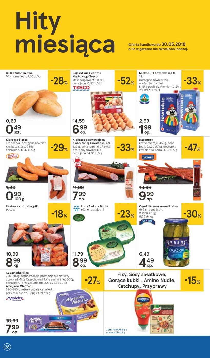 Gazetka promocyjna Tesco do 23/05/2018 str.28