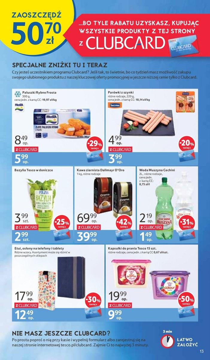 Gazetka promocyjna Tesco do 14/02/2018 str.13