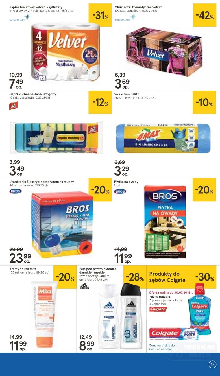 Gazetka promocyjna Tesco do 01/08/2018 str.17