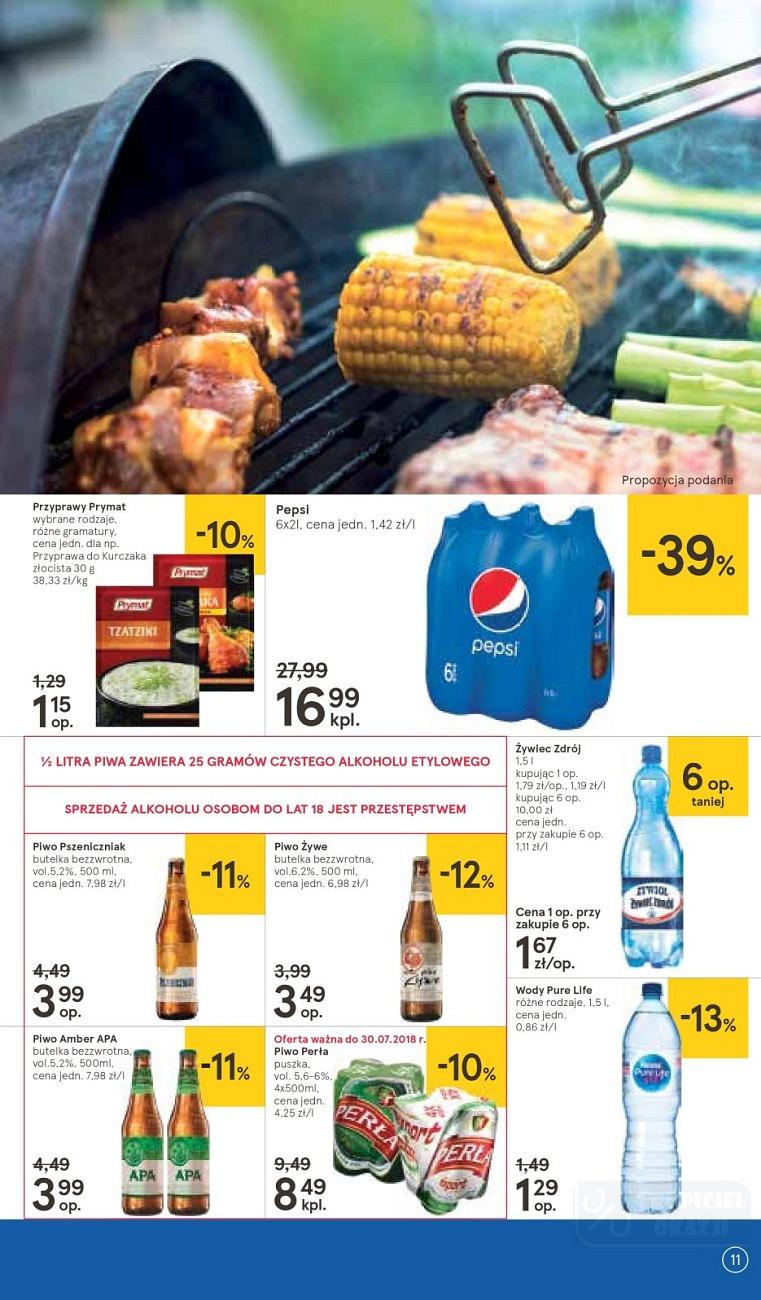 Gazetka promocyjna Tesco do 01/08/2018 str.11