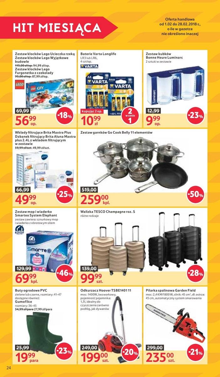 Gazetka promocyjna Tesco do 14/02/2018 str.24