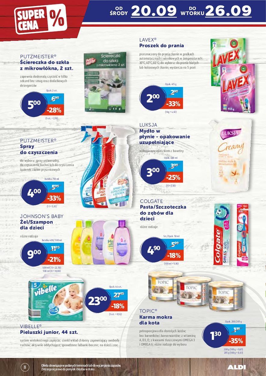 Gazetka promocyjna ALDI do 26/09/2017 str.8