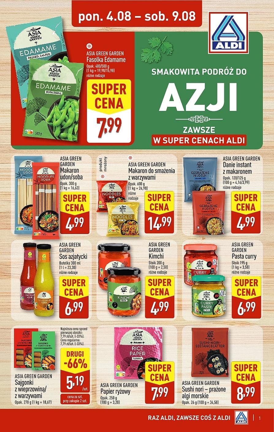 Gazetka promocyjna ALDI do 09/08/2025 str.1