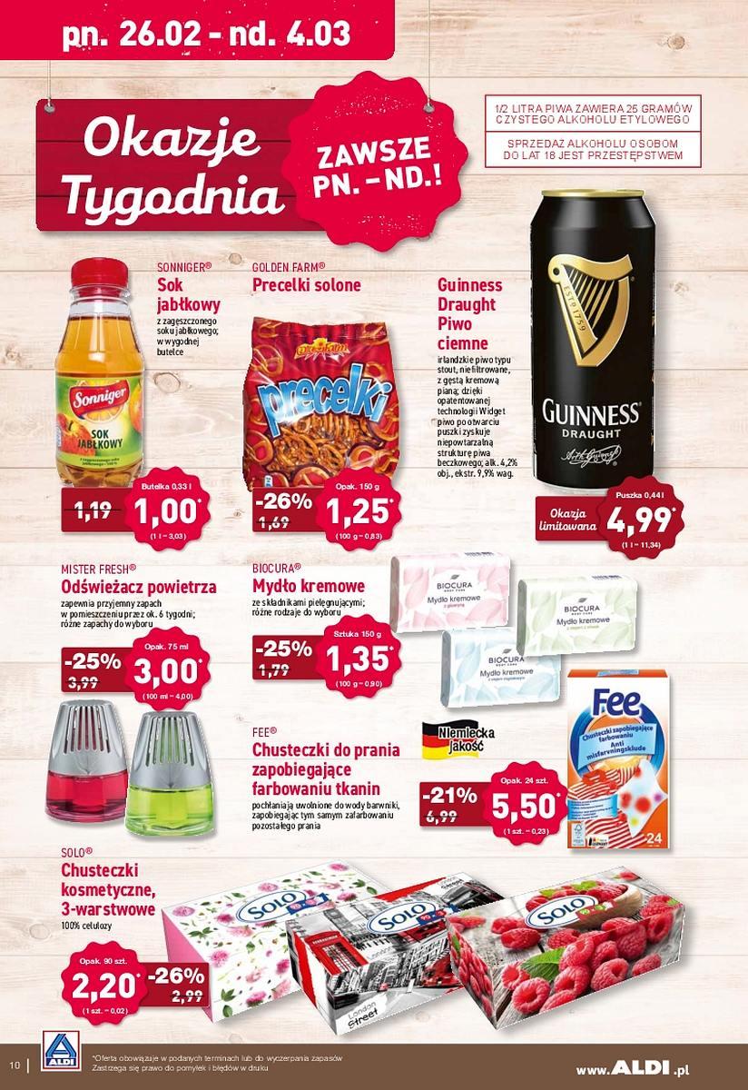 Gazetka promocyjna ALDI do 04/03/2018 str.10