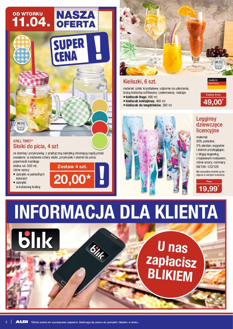 Gazetka promocyjna ALDI do 14/04/2017 str.1
