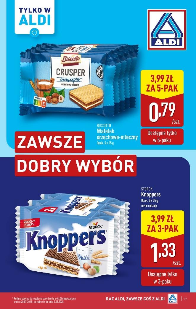 Gazetka promocyjna ALDI do 02/08/2025 str.19