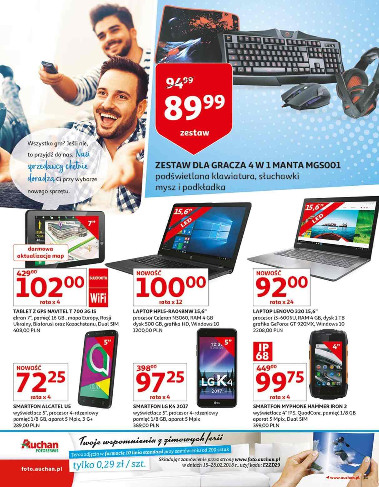 Gazetka promocyjna Auchan do 22/02/2018 str.31