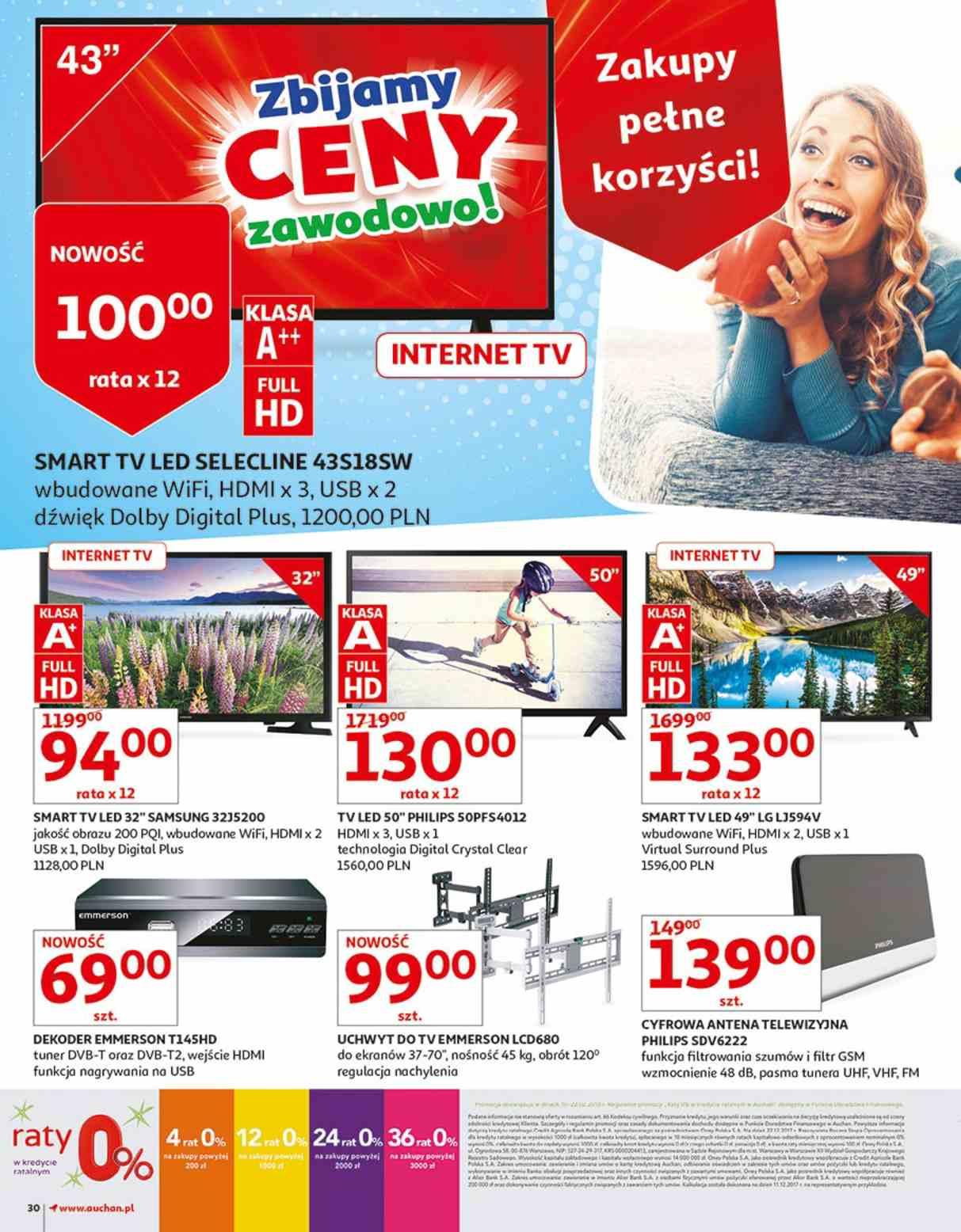 Gazetka promocyjna Auchan do 22/02/2018 str.30