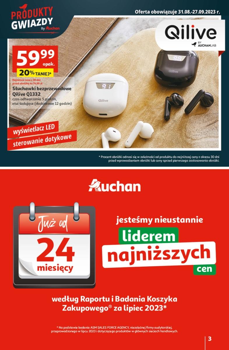Gazetka promocyjna Auchan do 27/09/2023 str.3