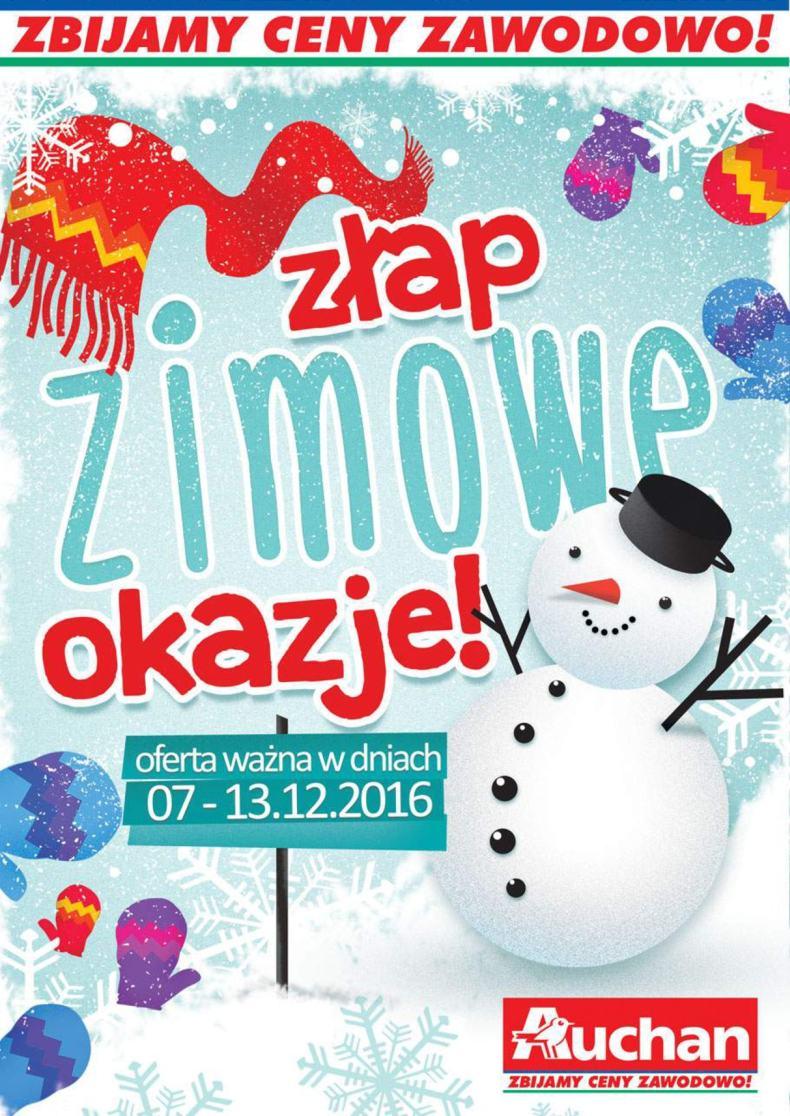 Gazetka promocyjna Auchan do 13/12/2016 str.1