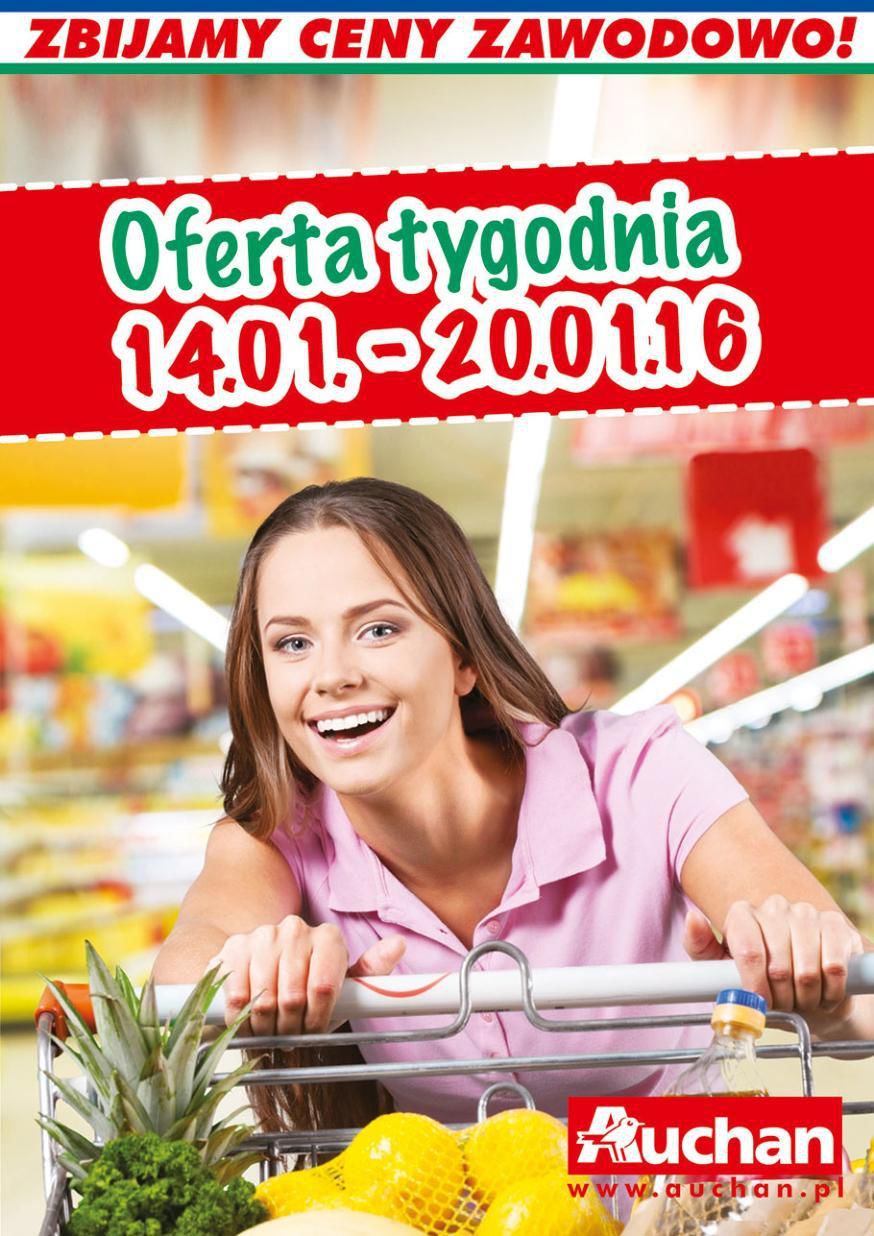 Gazetka promocyjna Auchan do 20/01/2016 str.0