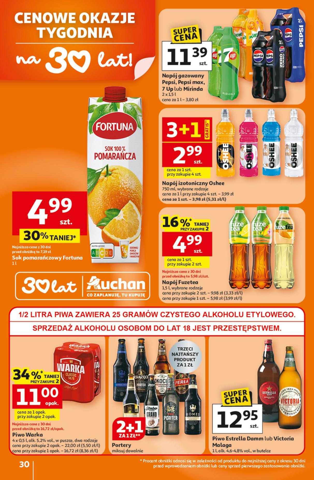 Gazetka promocyjna Auchan do 21/01/2026 str.30