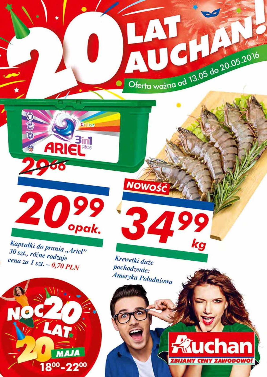 Gazetka promocyjna Auchan do 20/05/2016 str.0