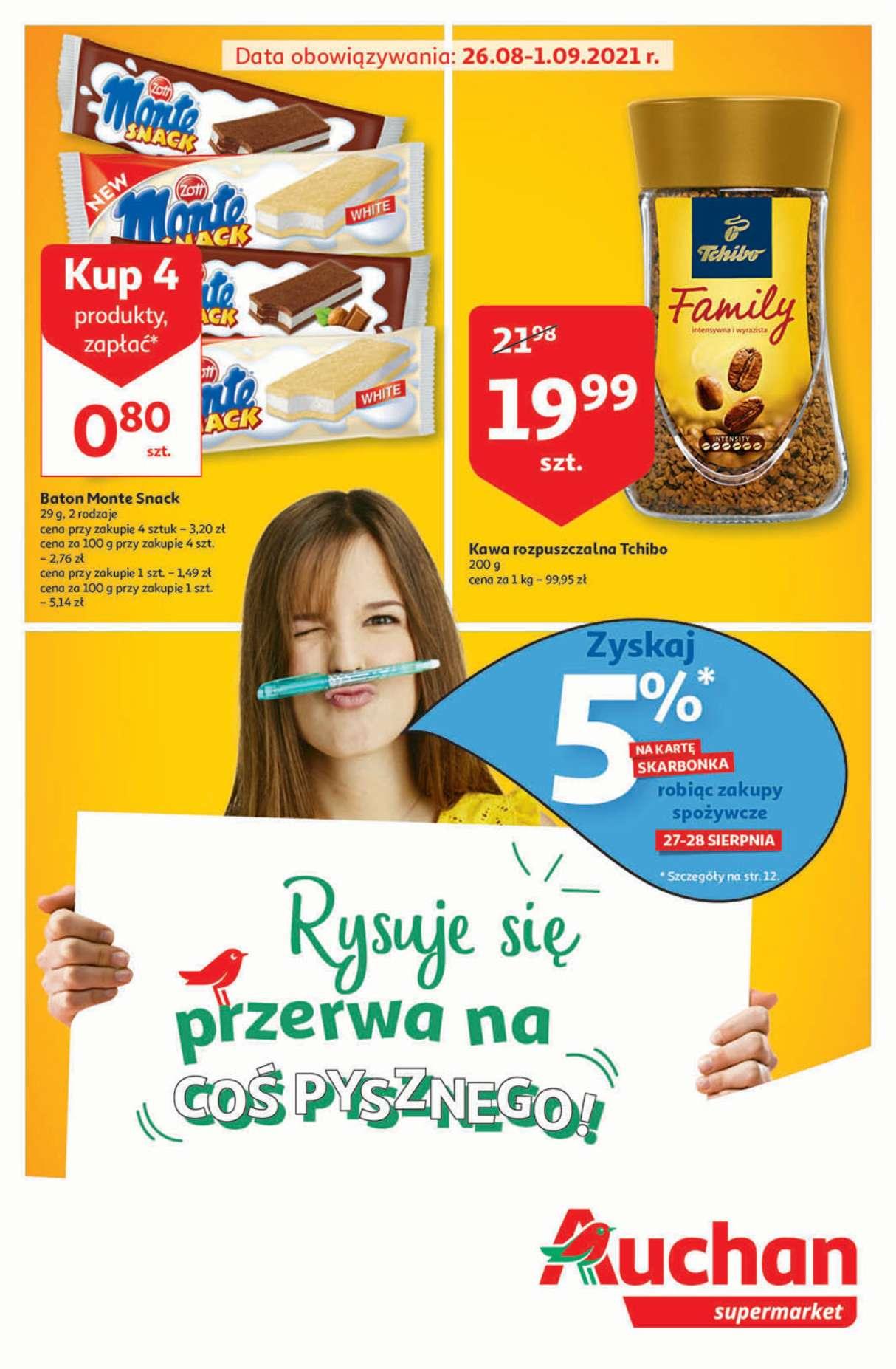 Gazetka promocyjna Auchan do 01/09/2021 str.1