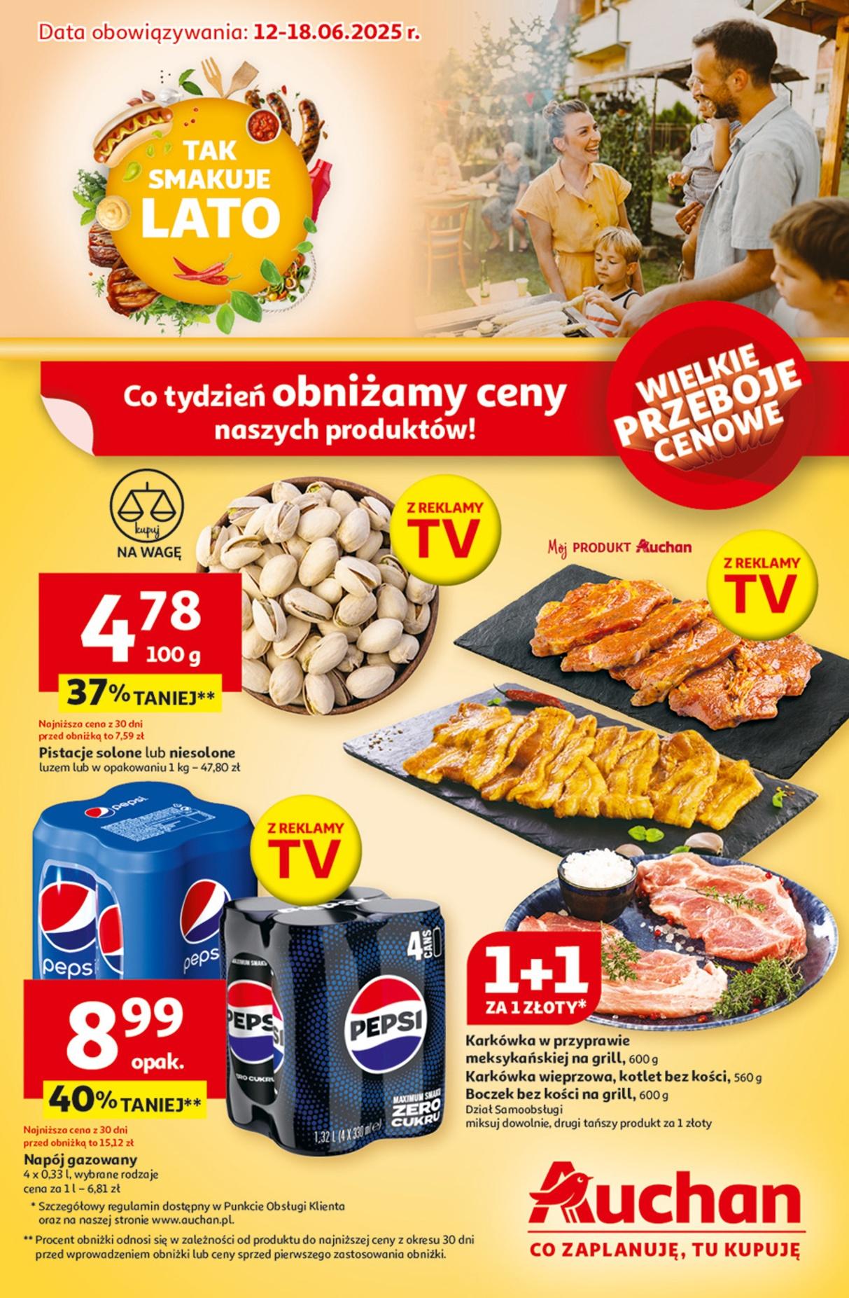 Gazetka promocyjna Auchan do 18/06/2025 str.1