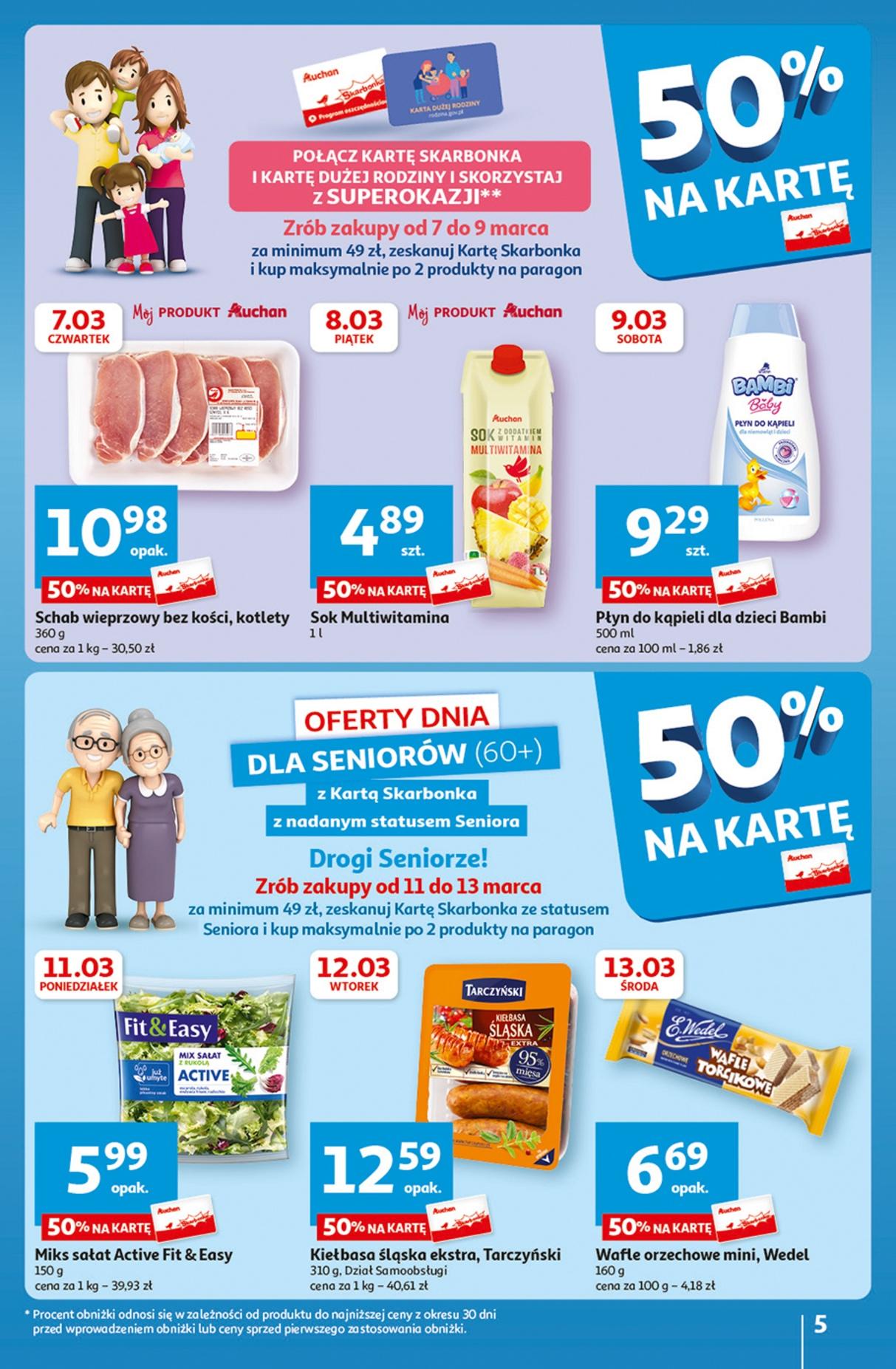 Gazetka promocyjna Auchan do 13/03/2024 str.5