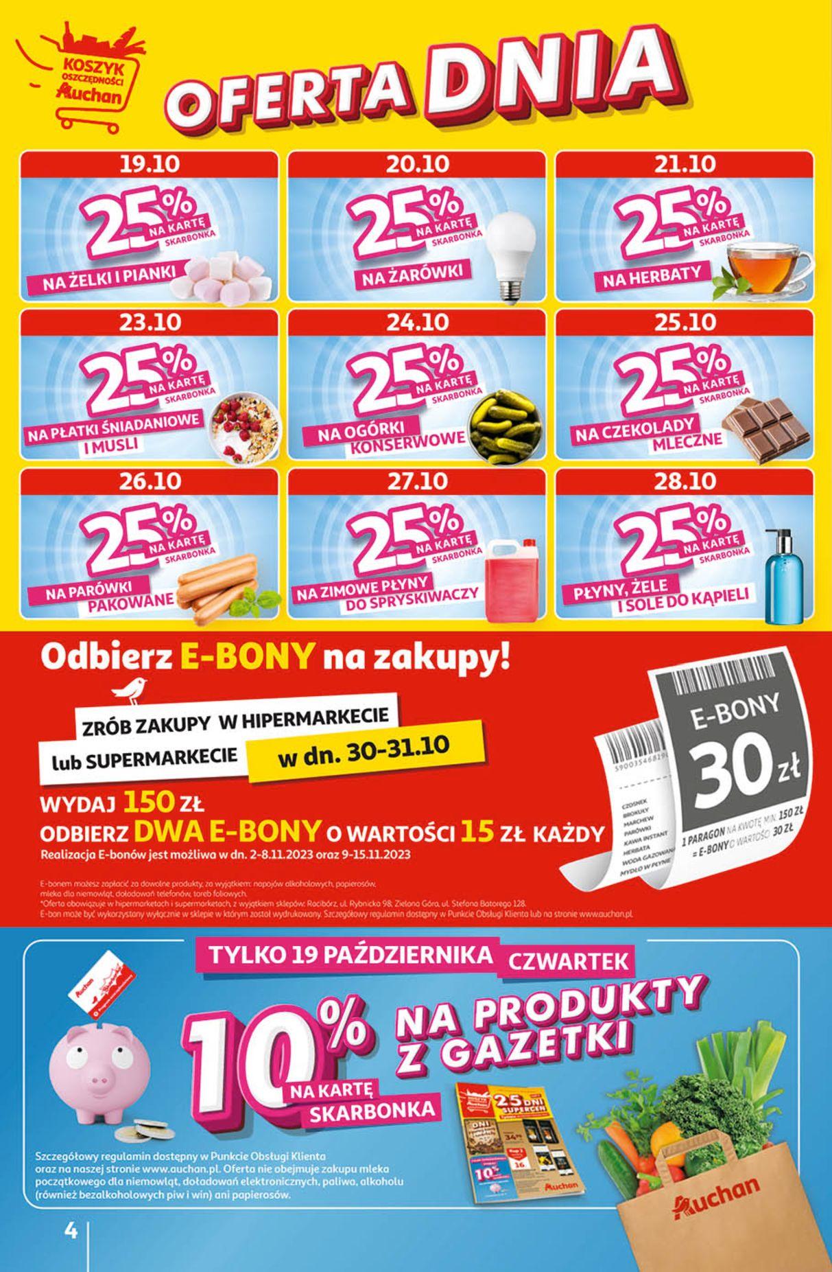 Gazetka promocyjna Auchan do 25/10/2023 str.4