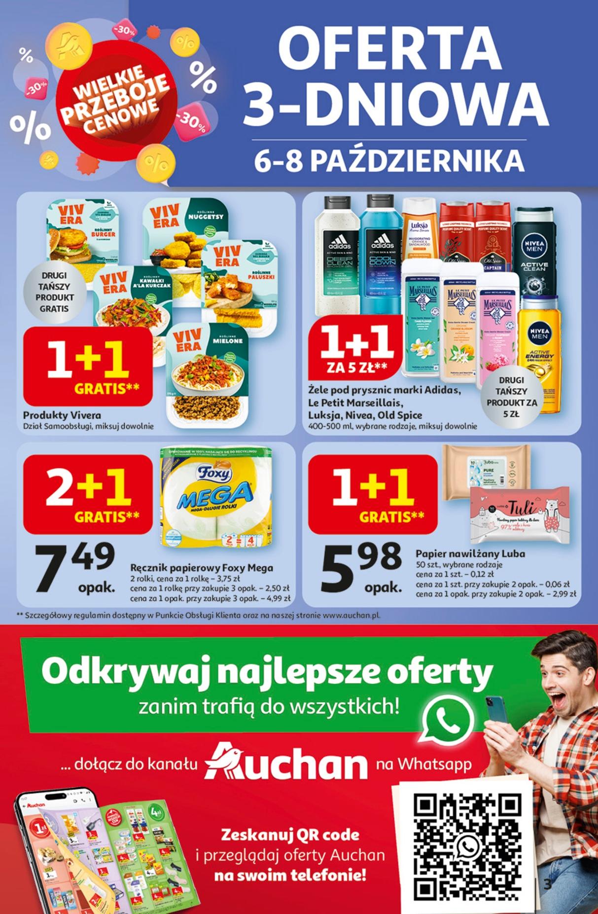 Gazetka promocyjna Auchan do 08/10/2025 str.3