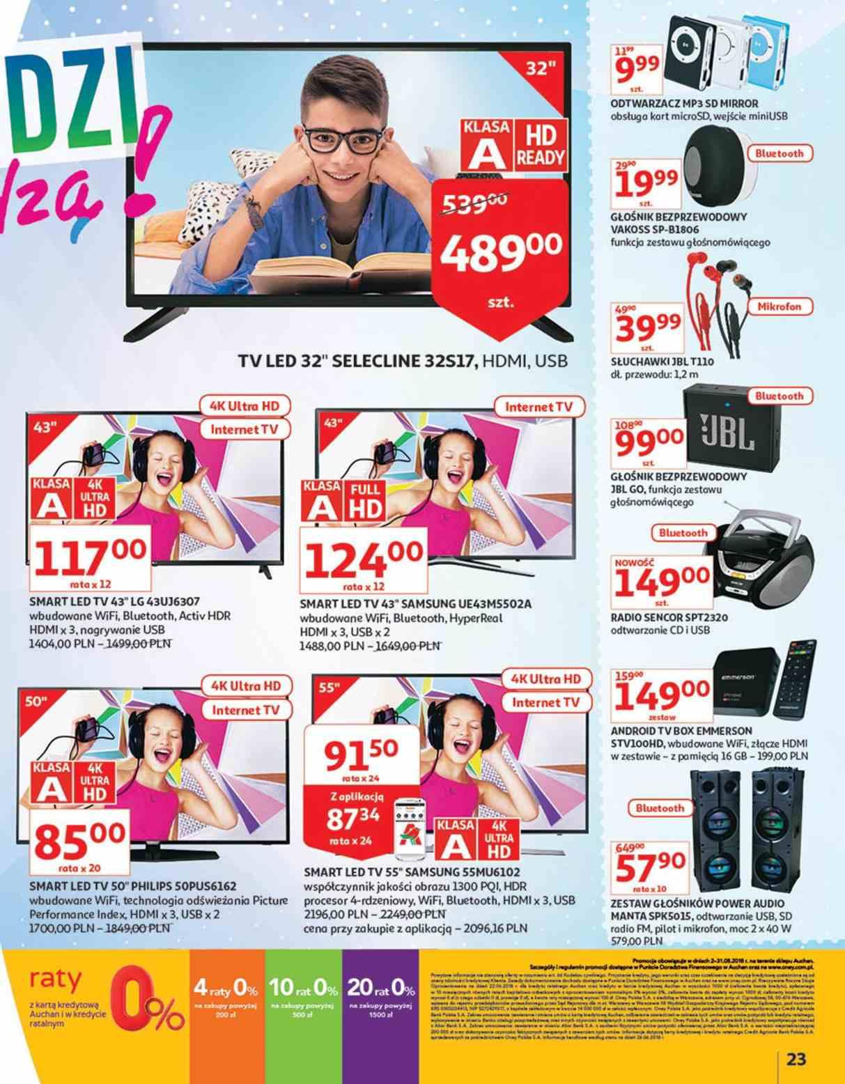 Gazetka promocyjna Auchan do 08/08/2018 str.23