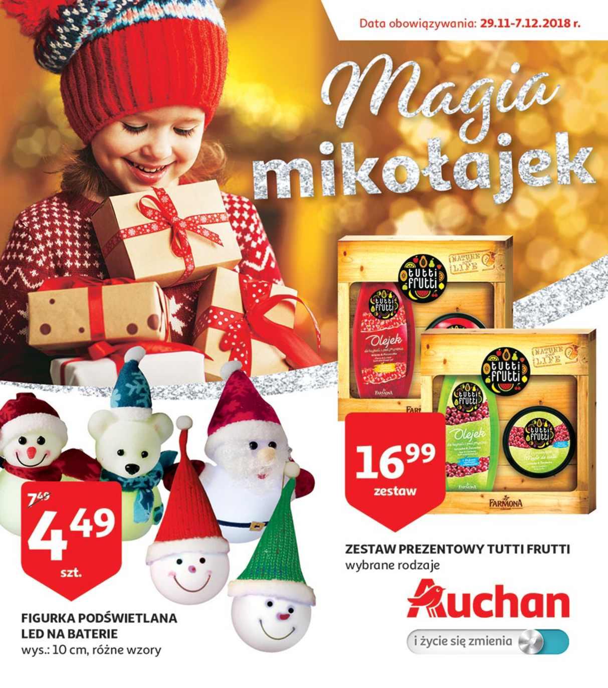 Gazetka promocyjna Auchan do 07/12/2018 str.0