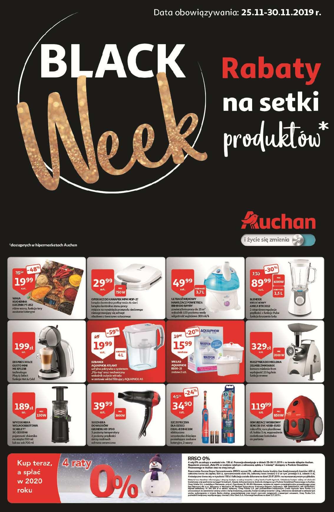 Gazetka promocyjna Auchan do 30/11/2019 str.0