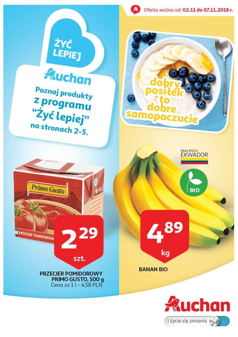Gazetka promocyjna Auchan do 07/11/2018 str.0