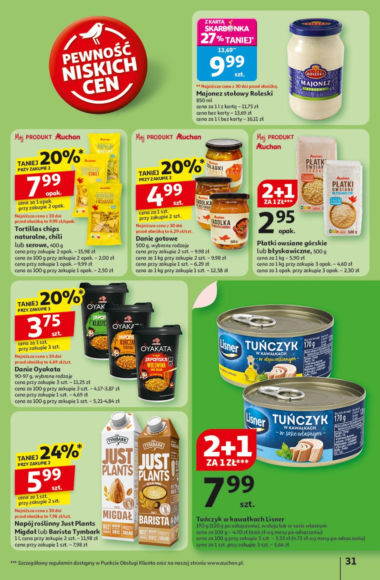 Gazetka promocyjna Auchan do 01/10/2025 str.31