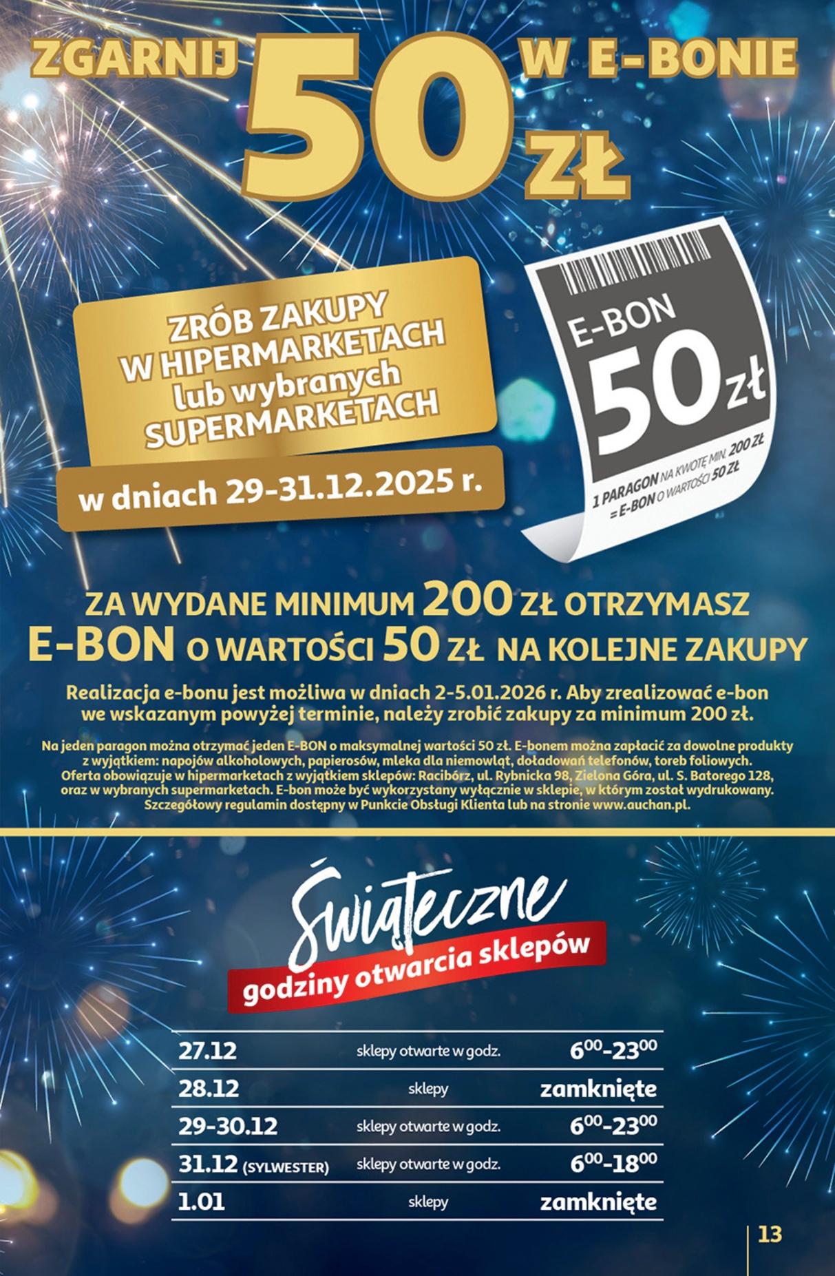 Gazetka promocyjna Auchan do 31/12/2025 str.13