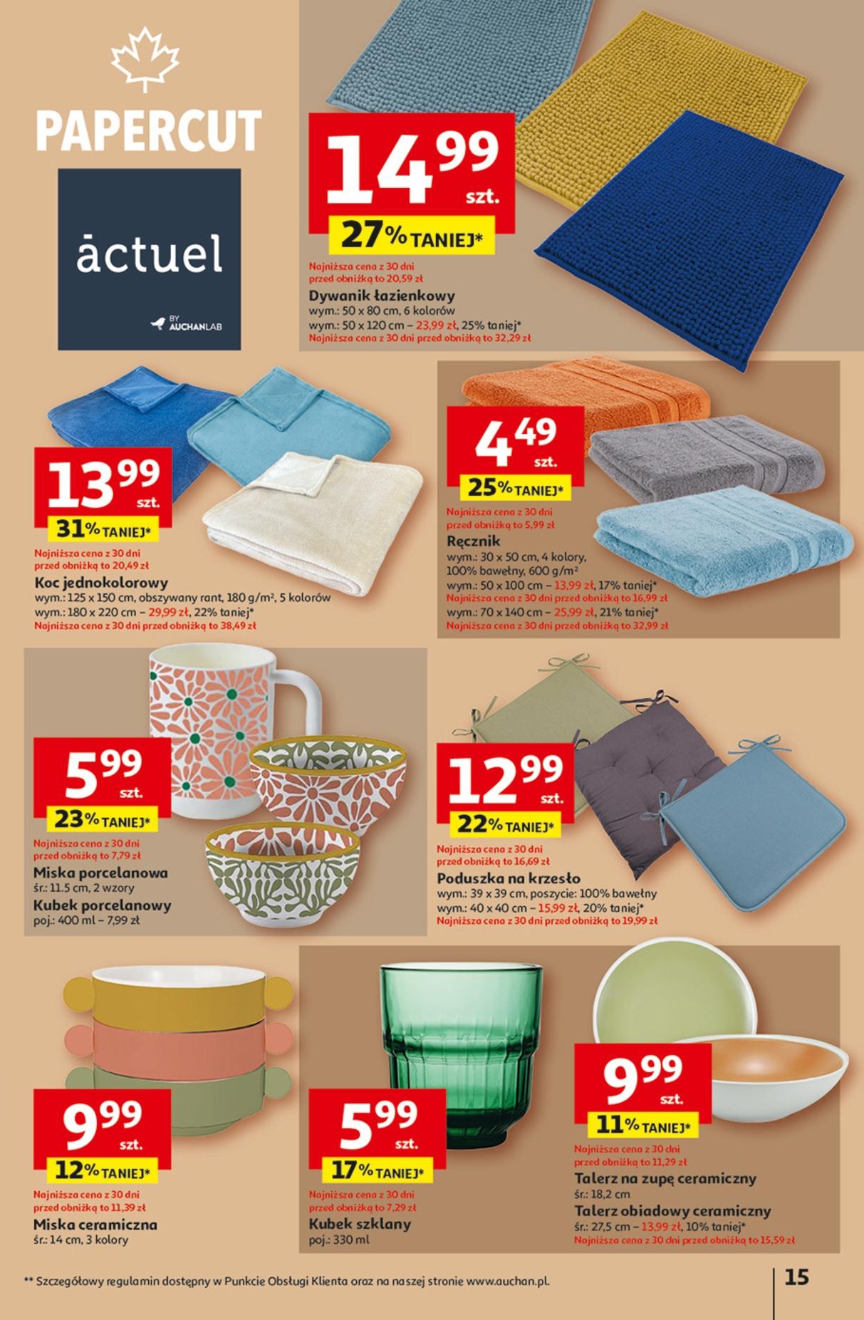 Gazetka promocyjna Auchan do 01/10/2025 str.15