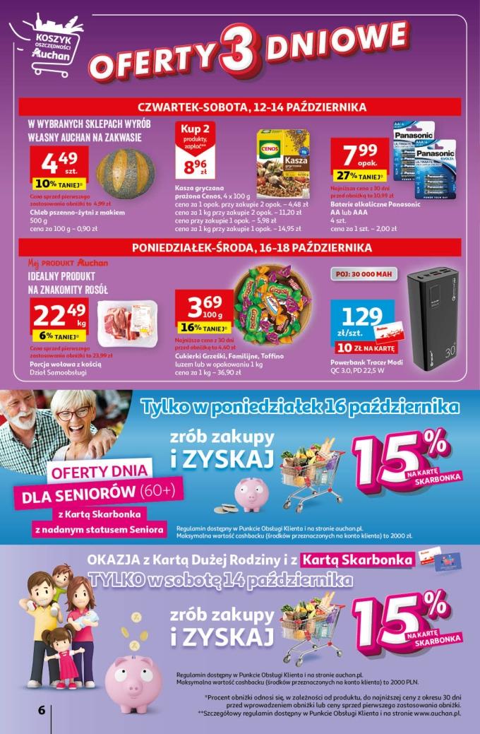 Gazetka promocyjna Auchan do 18/10/2023 str.6