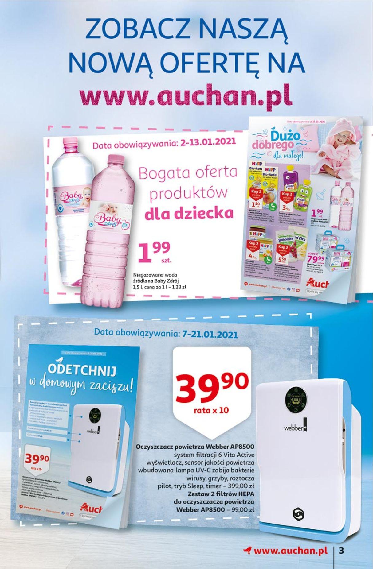 Gazetka promocyjna Auchan do 13/01/2021 str.3