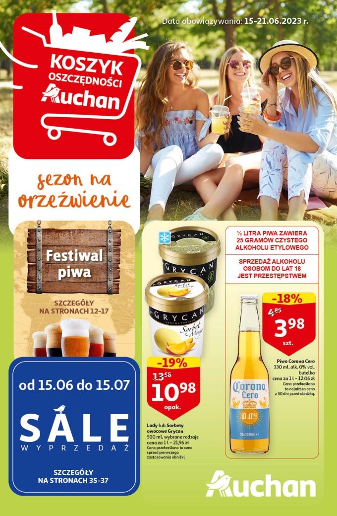 Gazetka promocyjna Auchan do 21/06/2023 str.0