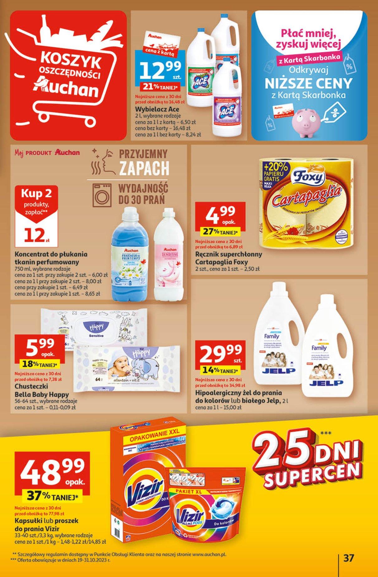 Gazetka promocyjna Auchan do 25/10/2023 str.37