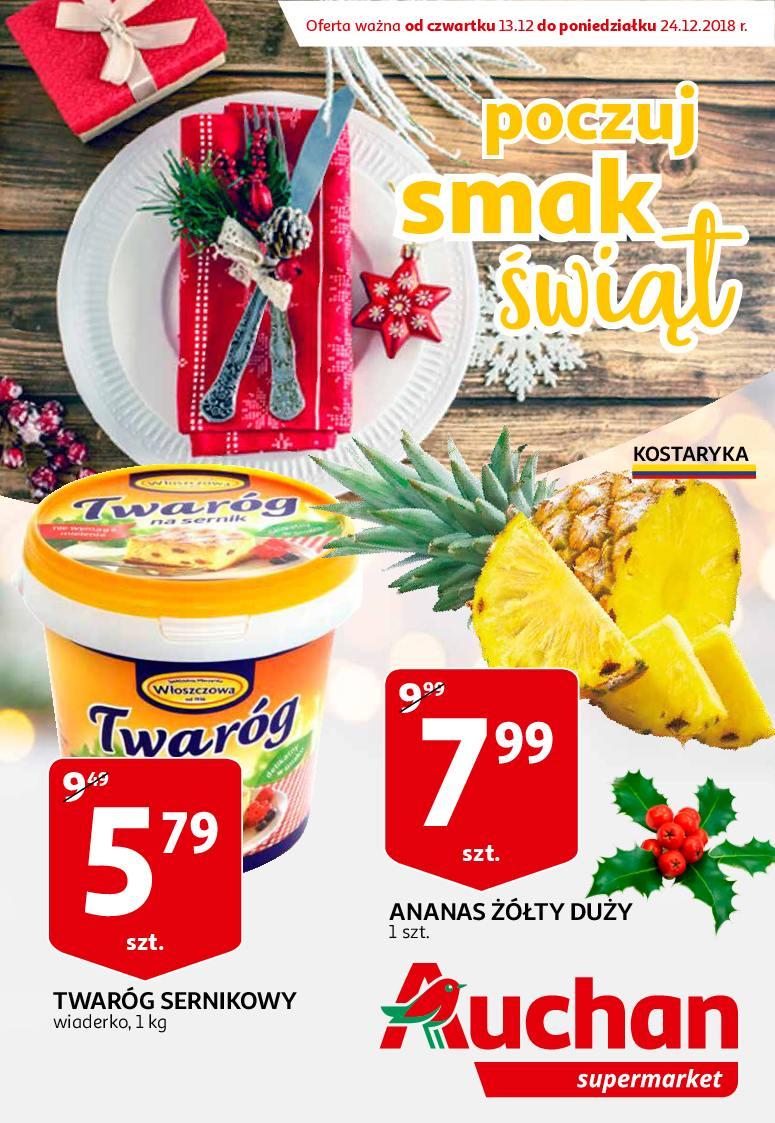 Gazetka promocyjna Auchan do 24/12/2018 str.1